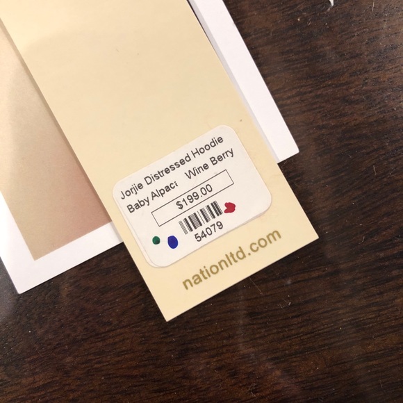 NationLTD Jorjie Alpaca Hoodie - Picture 6 of 8